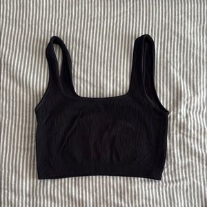 Zara Black Sports Bra Intimates & Sleepwear